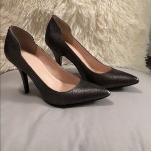 Gun metal Calvin Klein pumps